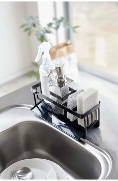 Yamazaki Sponge & Bottle Holder In Black
