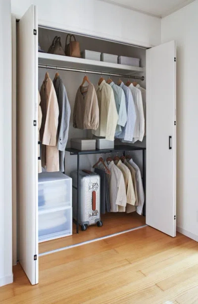 Yamazaki Suitcase Rack In Black