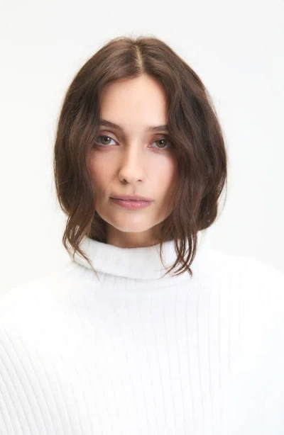 Deluc Marlon Turtleneck Sweater In White