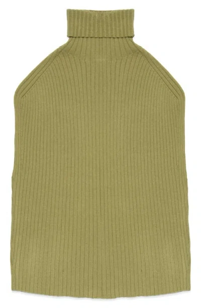 Deluc Marlon Turtleneck Sweater In Green