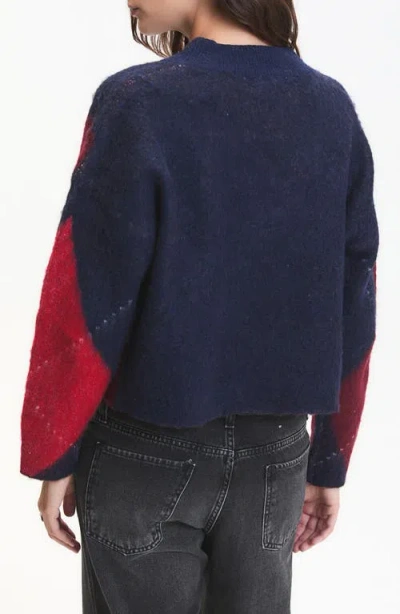 Deluc Micah V-neck Sweater In Multi
