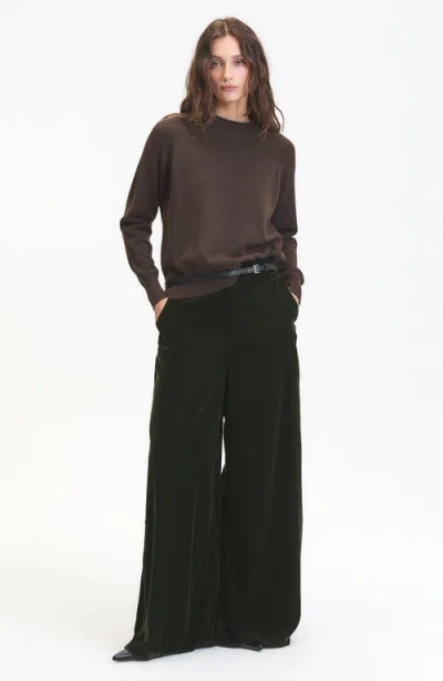 Deluc Douglas Crewneck Sweater In Brown