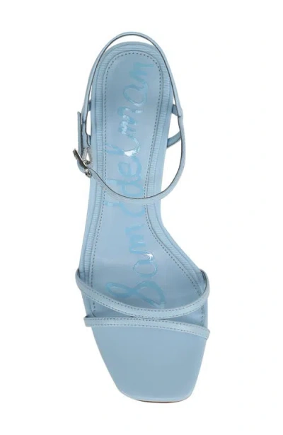 Sam Edelman Presley Strappy Sandal In Blue