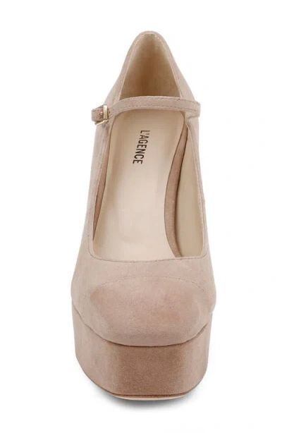 L'agence Lilles Platform Pump In Brown
