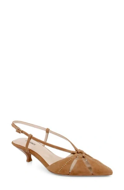L'agence Adavi Pointed Toe Slingback Pump In Multi
