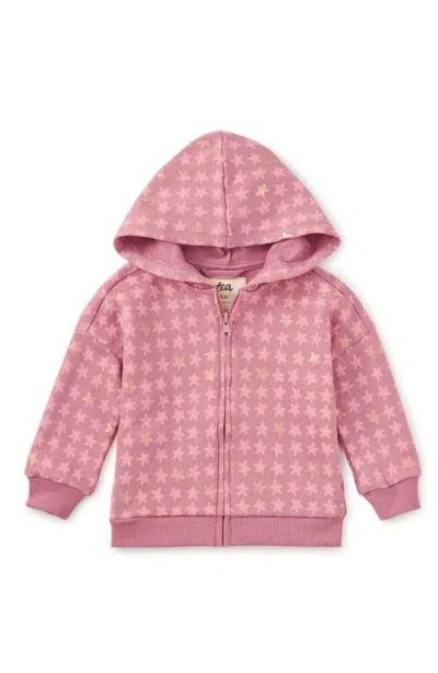 Tea Collection Easy Fit Hoodie In Pink