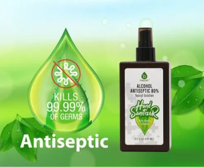 Pursonic Moisturizing Hand Sanitizer 80% Alcohol In Transparent