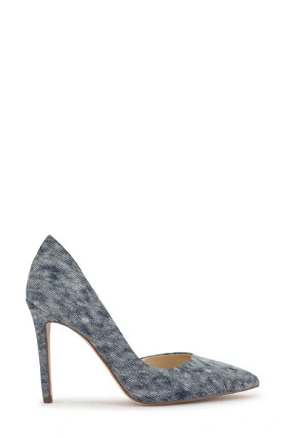 Jessica Simpson Prizma 8 Half D'orsay Pump In Gray