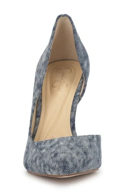 Jessica Simpson Prizma 8 Half D'orsay Pump In Gray