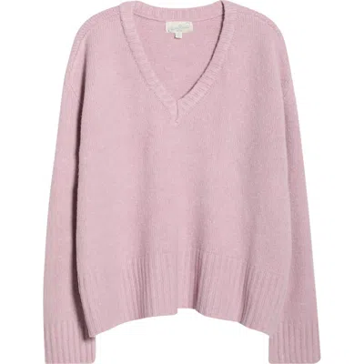 Pacsun Elin Relaxed Fit Sweater In Pink