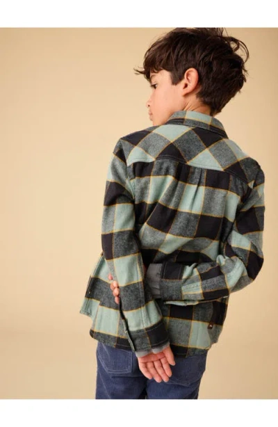 Tea Collection Flannel Button Up Shirt