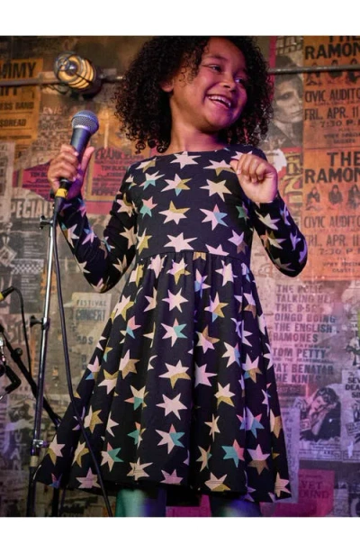 Tea Collection Printed Ballet Dress In Black