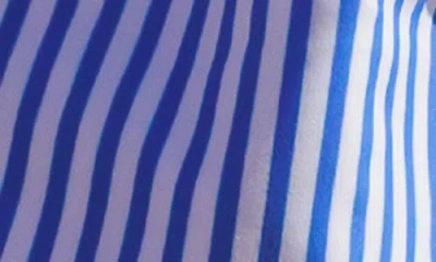 Feather 4 Arrow Kids' Seas The Day Stripe Performance Cover-up Skirt In Blue