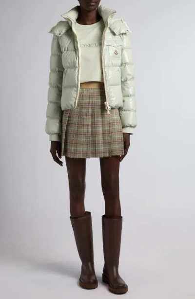 Moncler Andro Down Puffer Jacket In Green