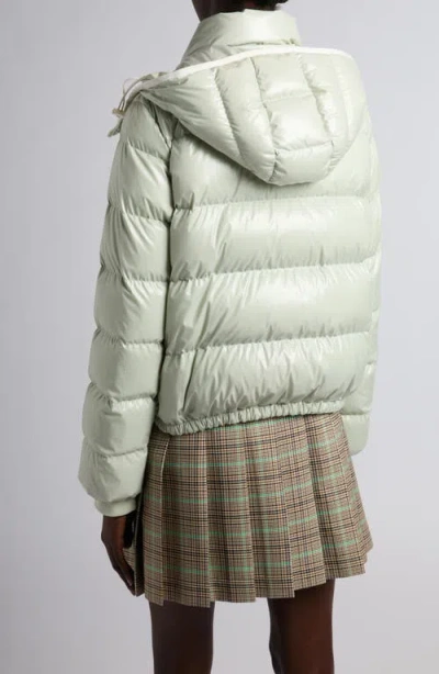 Moncler Andro Down Puffer Jacket In Green