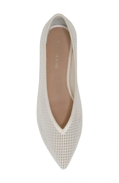 Veronica Beard Bancroft Pointed Toe Flat In Neutral