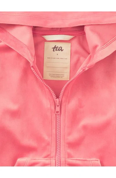 Tea Collection Cat Ears Velour Hoodie