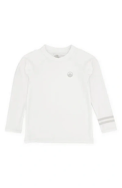 Feather 4 Arrow Kids' Icon Long Sleeve Rashguard In White