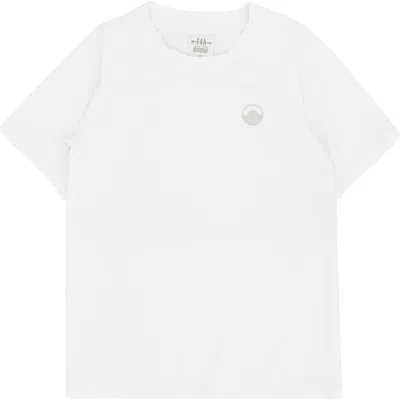 Feather 4 Arrow Kids' Upf 50+ Short Sleeve Rashguard In White