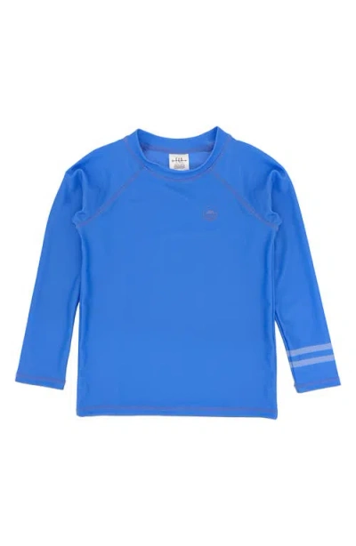 Feather 4 Arrow Kids' Icon Long Sleeve Rashguard In Blue