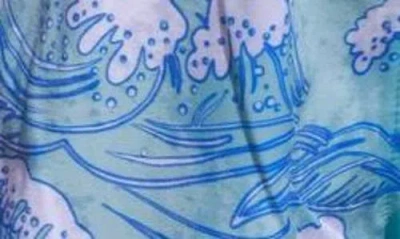 Feather 4 Arrow Kids' Wave Board Shorts In Blue