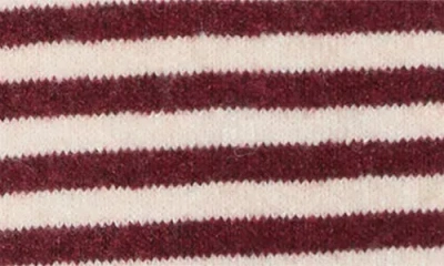 Pacsun Georgia Stripe Roll Hem Cardigan In Brown