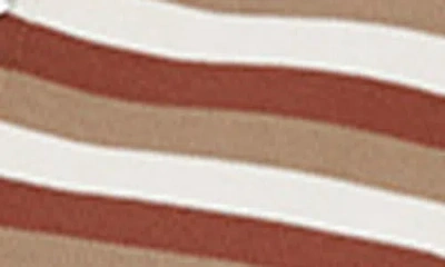 Veronica Beard Ibra Color-block Merino Wool Cardigan In Brown