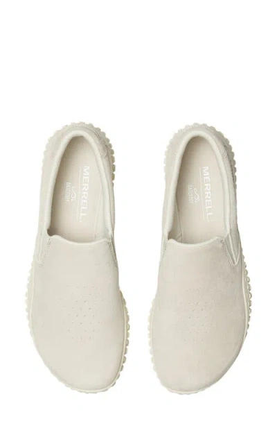 Merrell Wrapt Slip-on Waterproof Hiking Sneaker In White