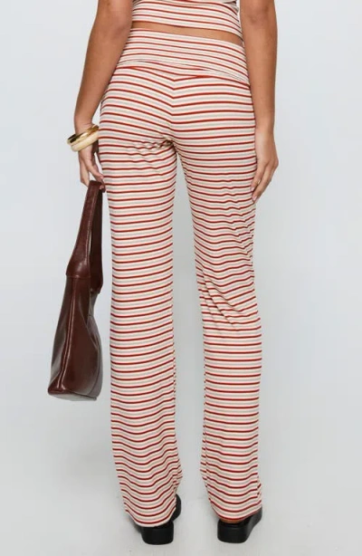 Princess Polly Ace Of Spades Stripe Strapless Top & Pants Set In Multi