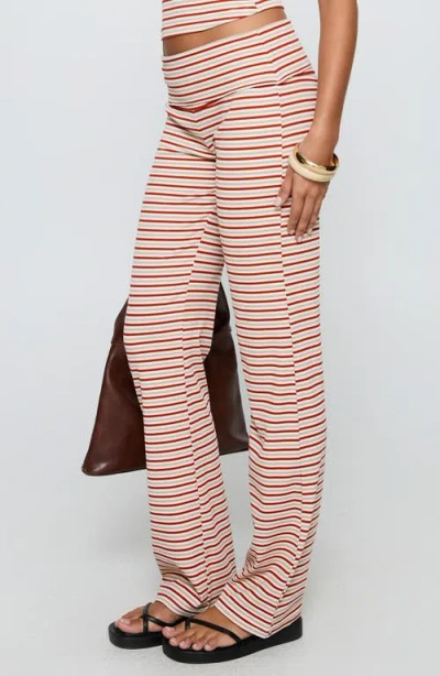 Princess Polly Ace Of Spades Stripe Strapless Top & Pants Set In Multi