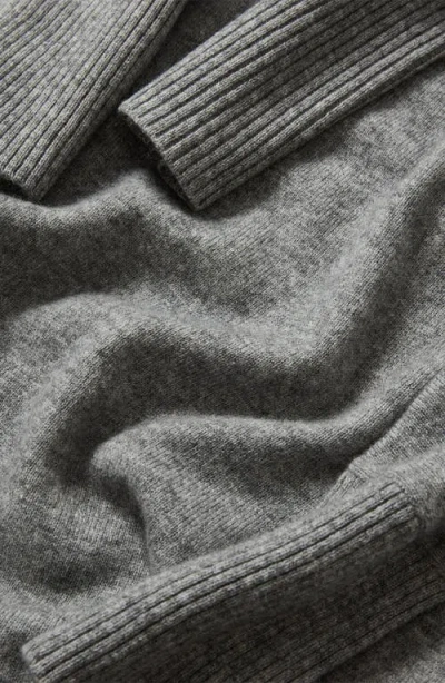 Veronica Beard Salomez Tie Waist Long Sleeve Maxi Sweater Dress In Gray