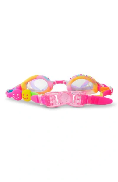 Bling2o Kids' Smiley Heart Swim Goggles In Multi