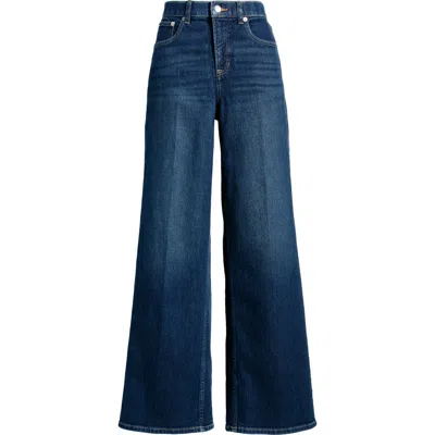 Spanx ® Shape™ Authentic 360 High Waist Wide Leg Jeans In Blue