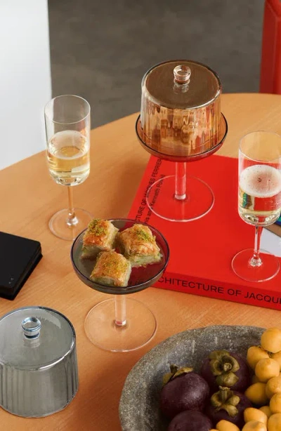 Lsa Gems Cake Dome Stand In Multi