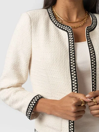 Saint + Sofia Rayner Jacket In Multi