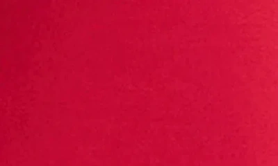 Kasper Ruffle Trim Tie Front Crepe Top In Red