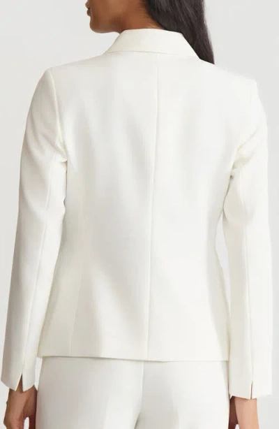 Kasper Two-button Blazer In White