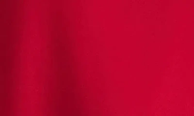 Kasper Hardware Keyhole Cap Sleeve Top In Red