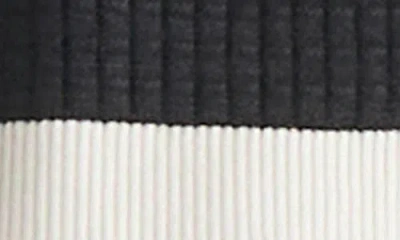 Kasper Kissing Front Rib Cardigan In Black