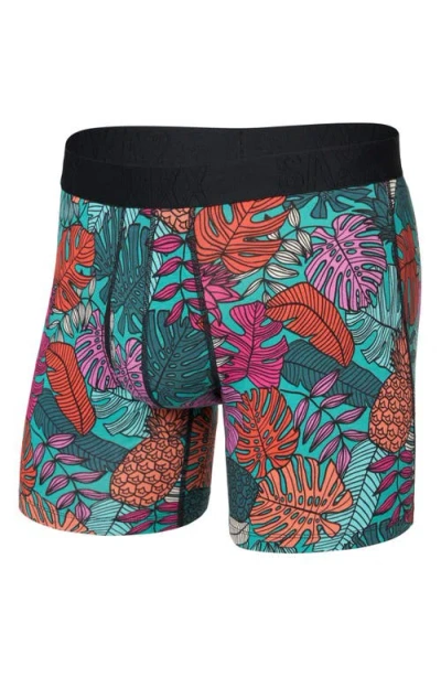 Saxx Droptemp™ Cooling Cotton Boxer Briefs In Multi