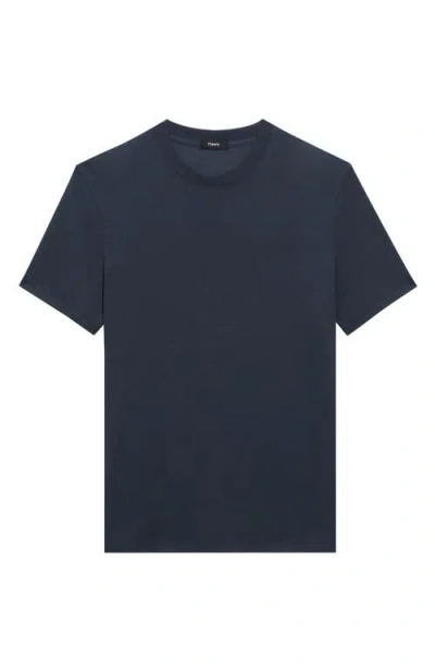 Theory Sarior Anemone Milano T-shirt In Blue