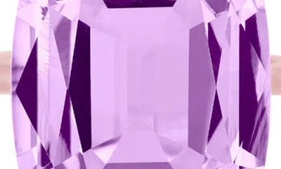 Goshwara Gossip Cushion Cut Cocktail Ring In Gold