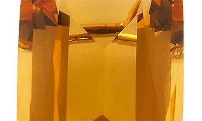 Goshwara Gossip Cushion Cut Drop Earrings In Brown