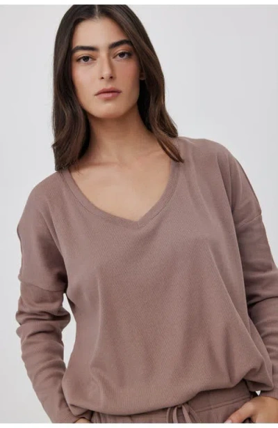 Gottex Beach Life Sandy Days Loungewear Top In Brown