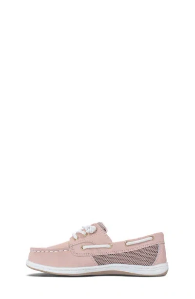 Sperry Kids' Shoresider 3-eye Boat Shoe In Pink