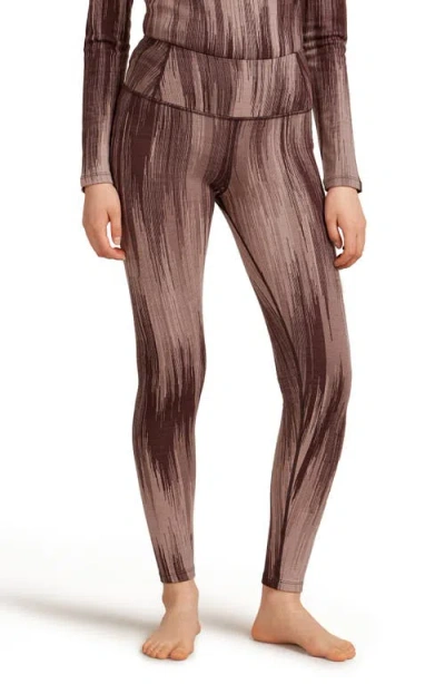 Icebreaker Merino Wool 260 Vertex Leggings In Brown