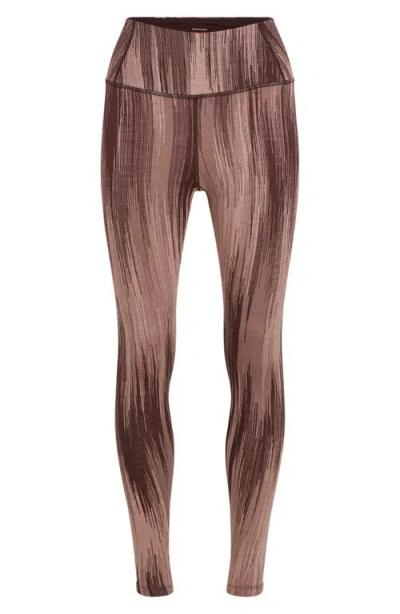 Icebreaker Merino Wool 260 Vertex Leggings In Brown