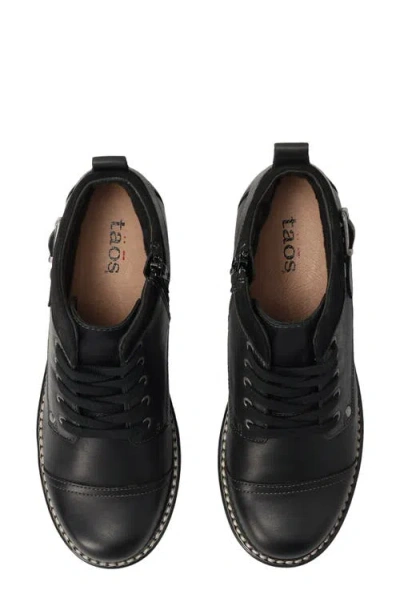 Taos Mini Cave Ankle Boot In Black