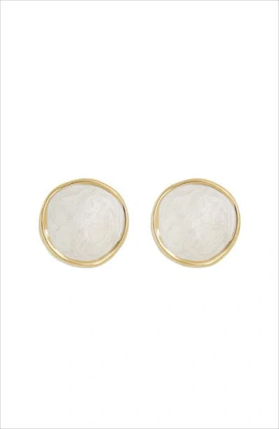 Rc Retro Chic Enamel Ripple Earrings