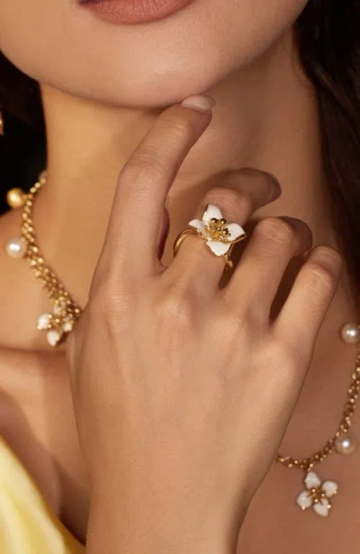 Rc Retro Chic Iris Blossom Ring